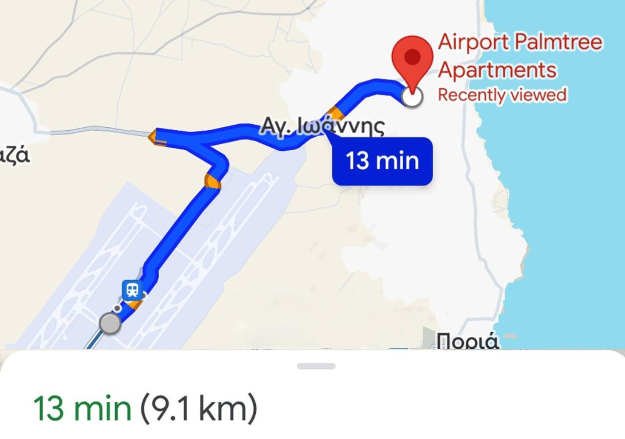 Airport Palmtree Apartments - 15Min From Airport Артеміда Екстер'єр фото